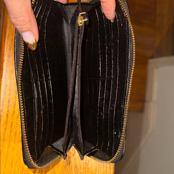 Brahmin Midnight Blue Leather Wallet - Picture 3 of 6